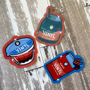 Laminated Vinyl Die Cut Stickers