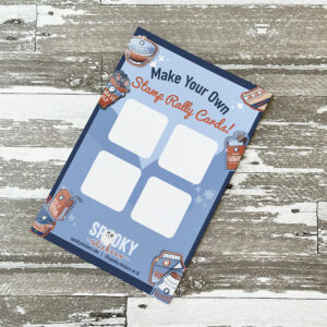 Stamp Rally Stamp Cards ~ 4x6" Size